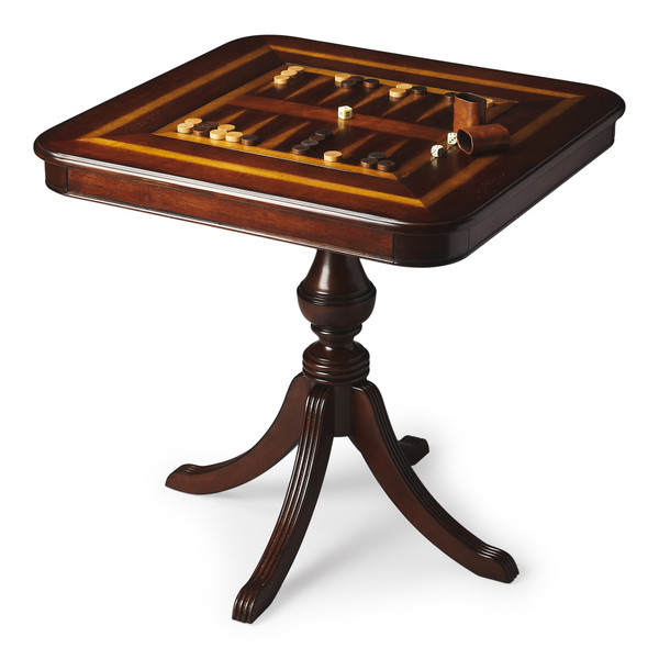 Morphy Plantation Cherry Game Table 389926 By Homeroots