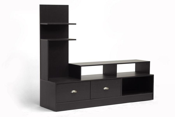 Baxton Studio Armstrong Dark Brown TV Stand FTV-906