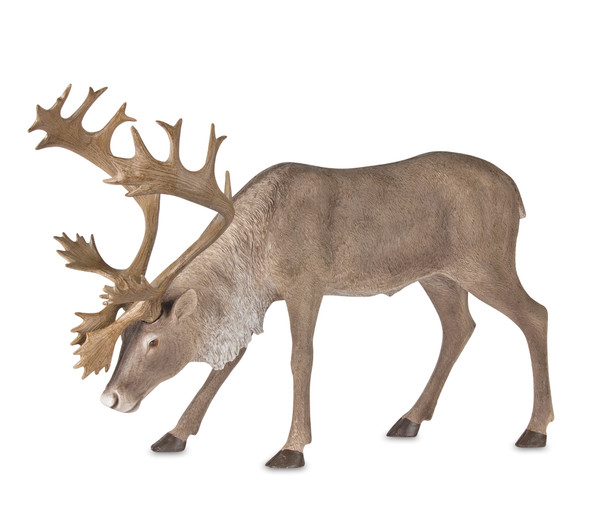 80005DS Caribou 21"L X 15.5"H Resin By Melrose