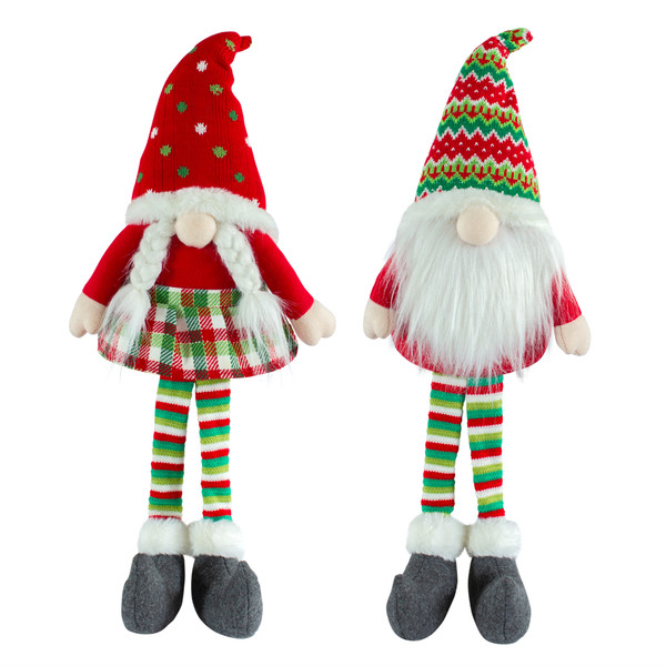 80742DS Gnome (Set Of 4) 24"H Polyester By Melrose