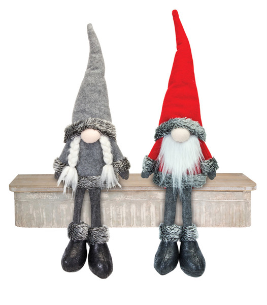 80755DS Gnome (Set Of 4) 26"H Polyester By Melrose