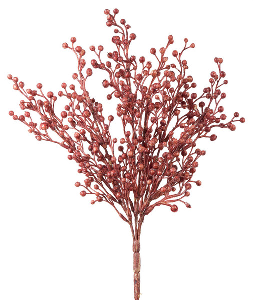 81173DS Berry Bush 12"H (Set Of 12) Plastic By Melrose