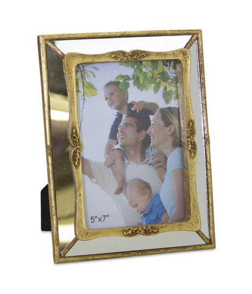 82521DS Frame 7.25"L X 8.75"H Resin/Glass (5 X 7 Photo) By Melrose