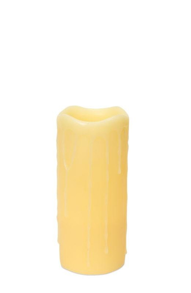Led Dripping Candle 4"Dx9"H Wax/Plastic - (Pack Of 4) 56830 By Melrose