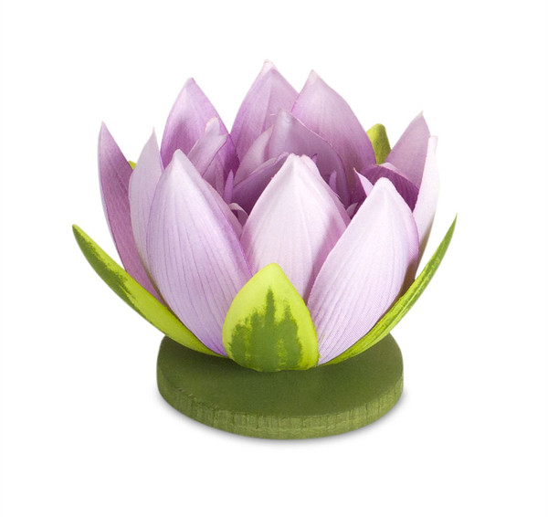 Lotus (Set Of 12) 4" X 4"H Polyester 74440DS By Melrose
