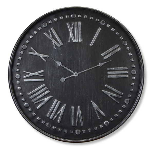 Melrose Clock 31.5"D Iron 78286DS