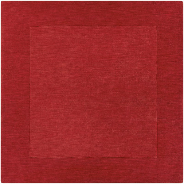 Surya Mystique Hand Loomed Red Rug M-299 - 9'9" Square