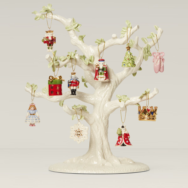 The Nutcracker 10-Piece Ornament & Tree Set 893634 By Lenox