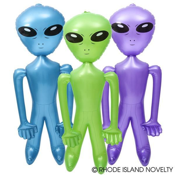 Jumbo Alien Inflate INALI72 By Rhode Island Novelty