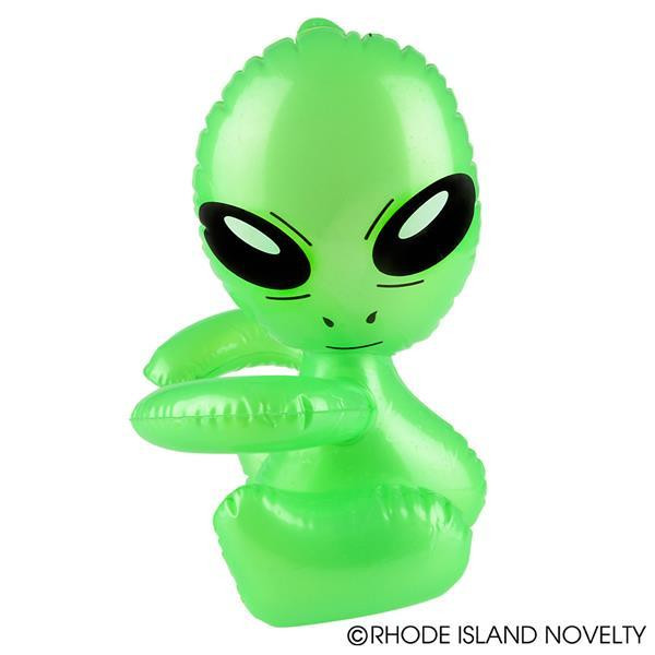 12" Hug-Me Alien Inflate INALI12 By Rhode Island Novelty