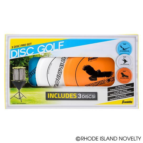 Franklin Disc Golf Set UBFDIGO By Rhode Island Novelty