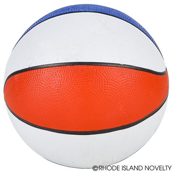 7" Mini Red/White/Blue Basketball (Pack Of 10) BBBASKB By Rhode Island Novelty