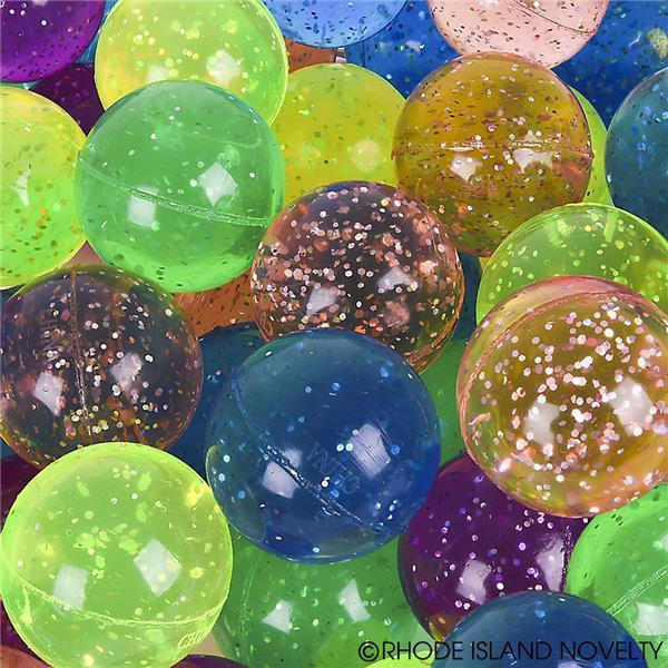 1.75" 45Mm Glitter Ball (30Pc/Can) BAGLI45 By Rhode Island Novelty