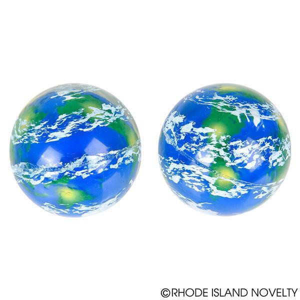 1.75" 45Mm Earth Hi-Bounce Ball BAEAR45 By Rhode Island Novelty