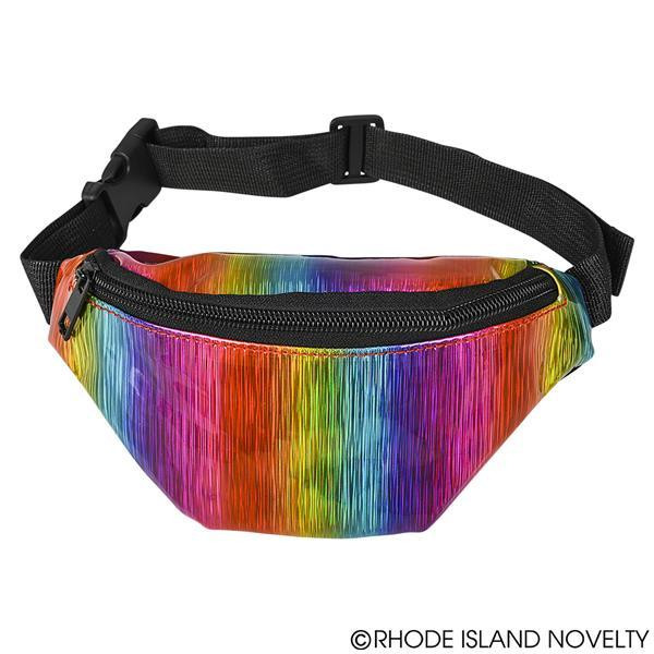 8" Rainbow Prism Child Size Fanny Pack JARBFAN By Rhode Island Novelty
