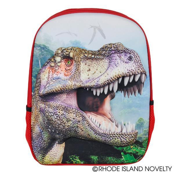 14" 3D Foam T-Rex Backpack AP3BTRX By Rhode Island Novelty