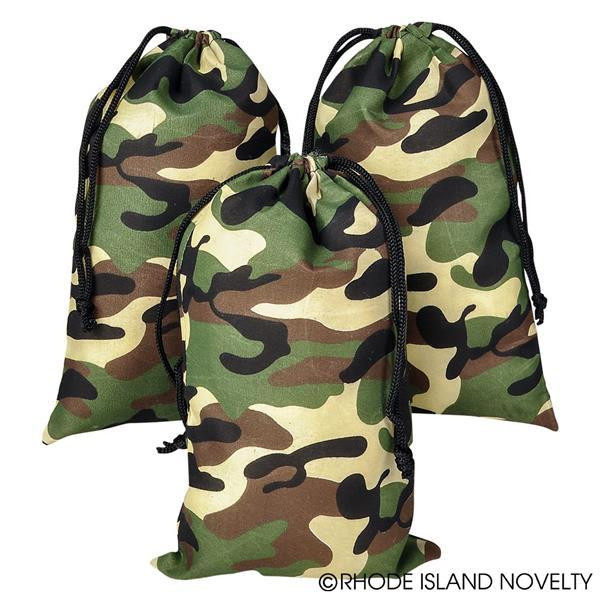 10.5"X8" Camouflage Drawstring Bag JADRACA By Rhode Island Novelty