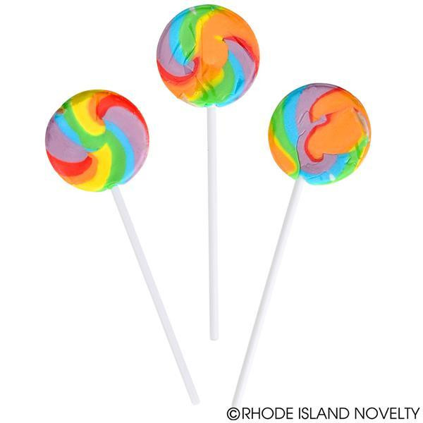 1.5" Mini Swirl Lollipop ZYSWIMI By Rhode Island Novelty