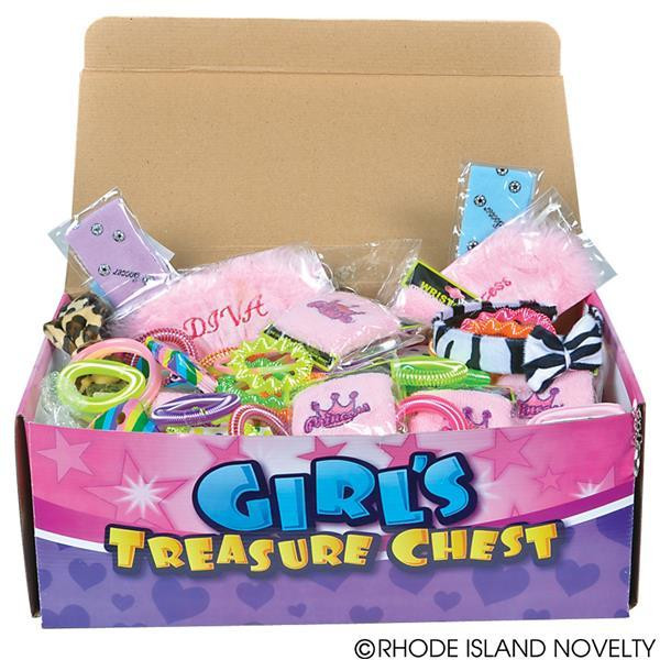 Girl Treasure Chest Toy Assortment (100Pcs/Box) SLTREGI By Rhode Island Novelty
