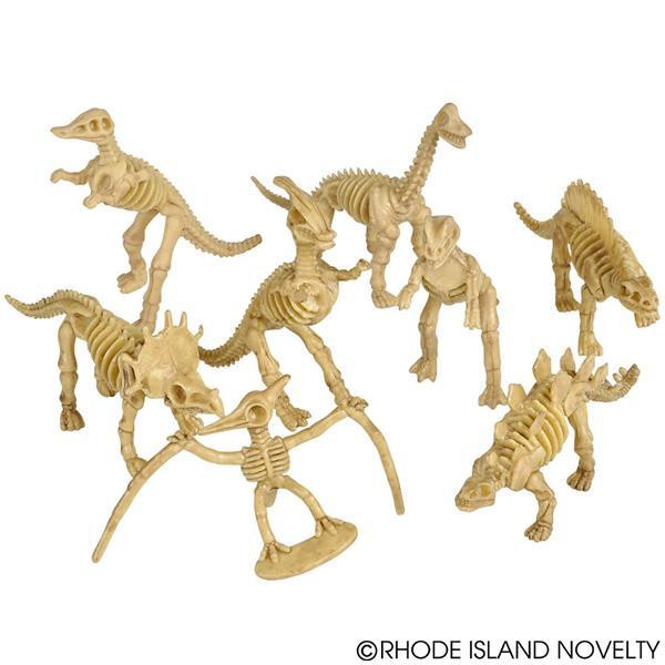 3.5" Skeleton Dinosaur PADINS4 By Rhode Island Novelty