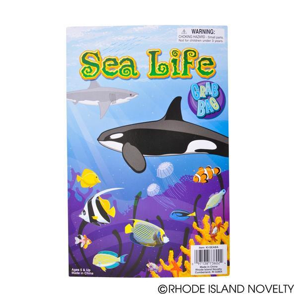 Sea Life Grab Bag Toy Assortment KISEABA By Rhode Island Novelty