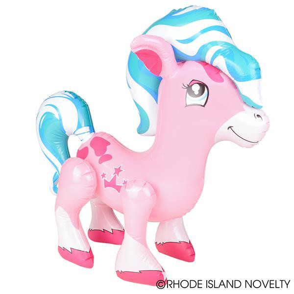 27" Pink Pony Inflate INPONPI By Rhode Island Novelty
