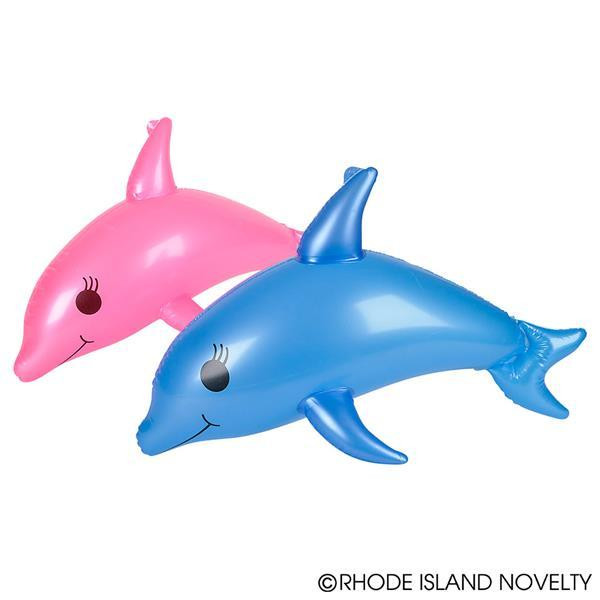 24" Pearlized Dolphin Inflate INDOLT2 By Rhode Island Novelty