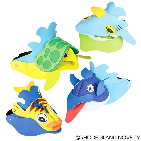 Sea Life Animal Visors HAVISSL By Rhode Island Novelty