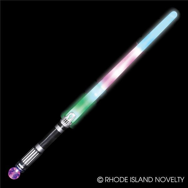 23" Light-Up Rainbow Sword GLSWORA By Rhode Island Novelty