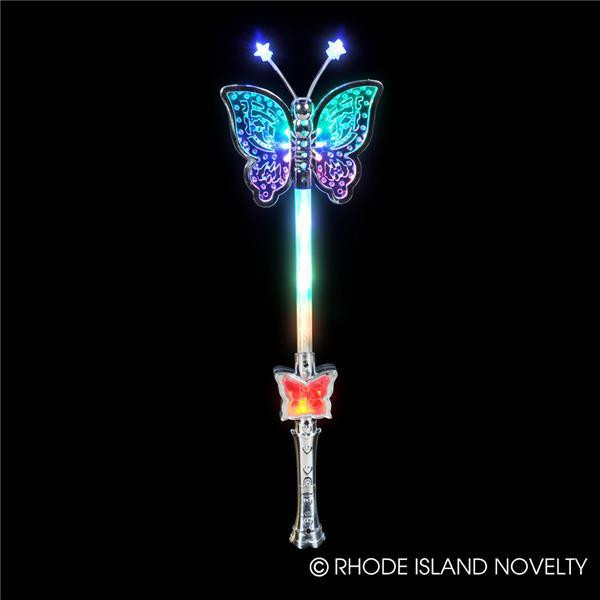 16" Light-Up Butterfly Baton GLBUTBA By Rhode Island Novelty