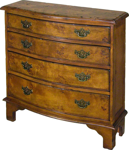 AB-3490 Serpentine Hall Chest Ab-3490 By Accents Beyond