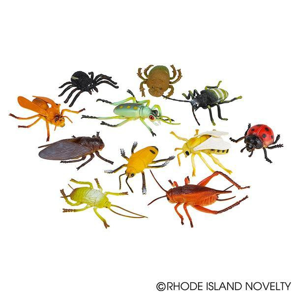 3"-5.5" 11 Pc Insects ARPBINS By Rhode Island Novelty