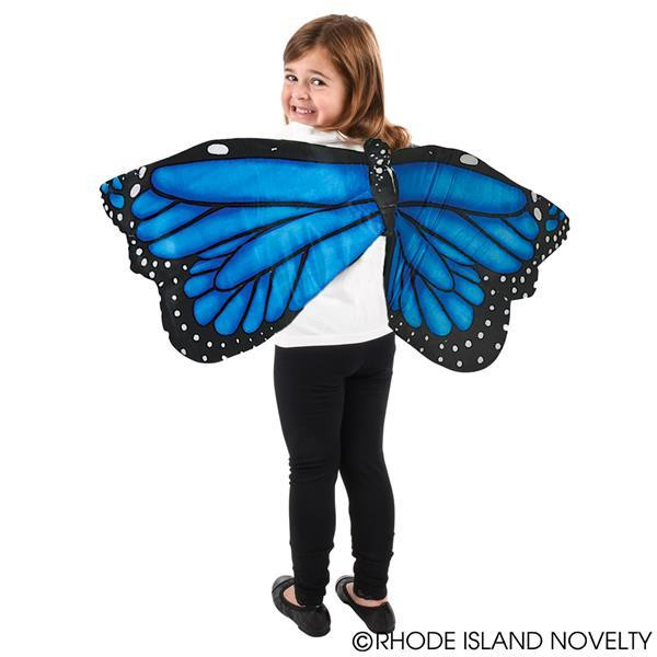 Plush Blue Morpho Butterfly Wings APWINBB By Rhode Island Novelty