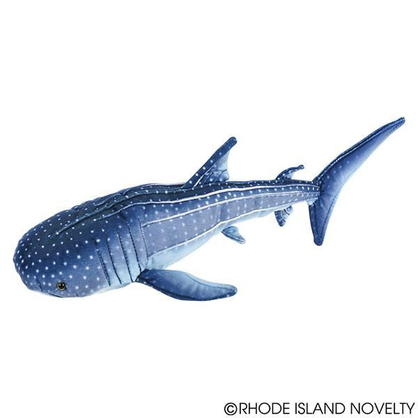 17" Blue Whale Shark Plush APWHS17 By Rhode Island Novelty