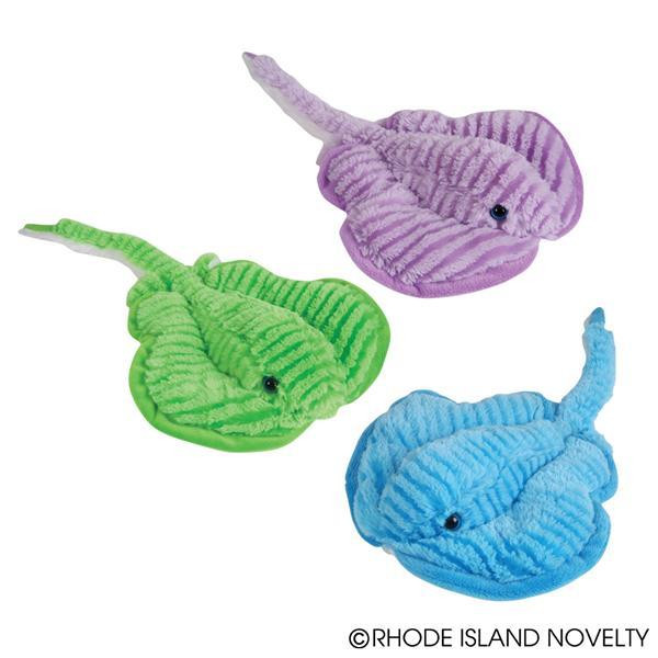 8" Sting Ray Plush (Pack Of 6) APSTR08 By Rhode Island Novelty