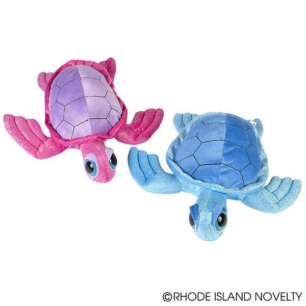 12.5" Turtle Plush (Pack Of 4) APSET12 By Rhode Island Novelty