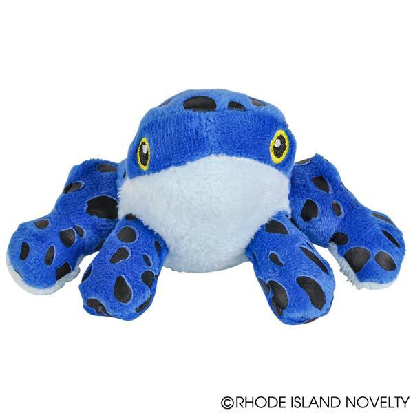3.5" Mighty Mights Blue Tree Frog APMMBFR By Rhode Island Novelty