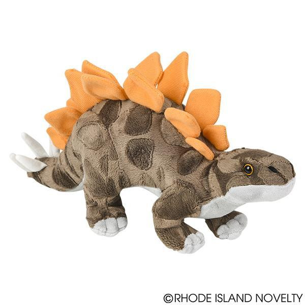 14" Animal Den Stegosaurus Plush APADSTE By Rhode Island Novelty