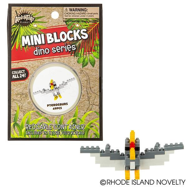 Mini Blocks Pterosaurs AMMBPTE By Rhode Island Novelty