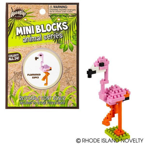 Mini Blocks Flamingo AMMBFLA By Rhode Island Novelty