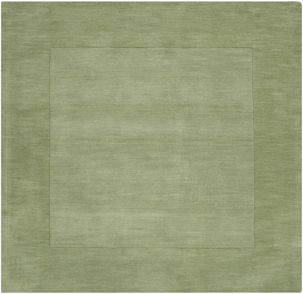 Surya Mystique Hand Loomed Green Rug M-310 - 9'9" Square