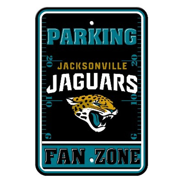 BSI Products, Inc. Jacksonville Jaguars Plastic Parking Sign - Fan Zone 92236