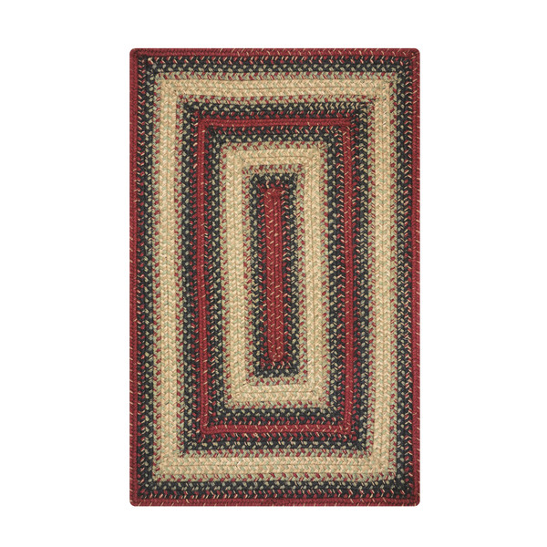 Homespice 27" x 45" Rectangle Highland Jute Braided Rug 512796