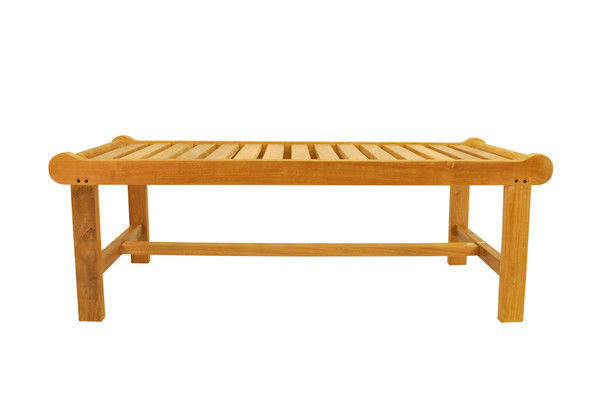 BH-748B Anderson Teak Cambridge 2-Seater Backless Bench