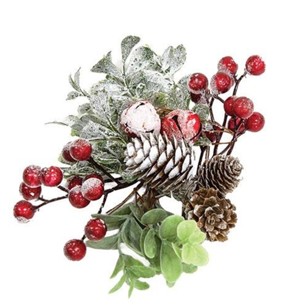Snowy Red Holiday Bowl Filler FT28131 By CWI Gifts