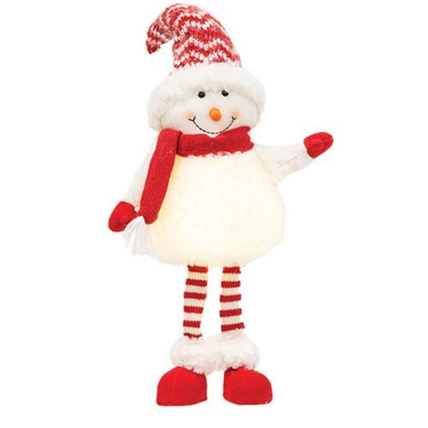 Light Up Standing Waving Snowman G2603170 By CWI Gifts
