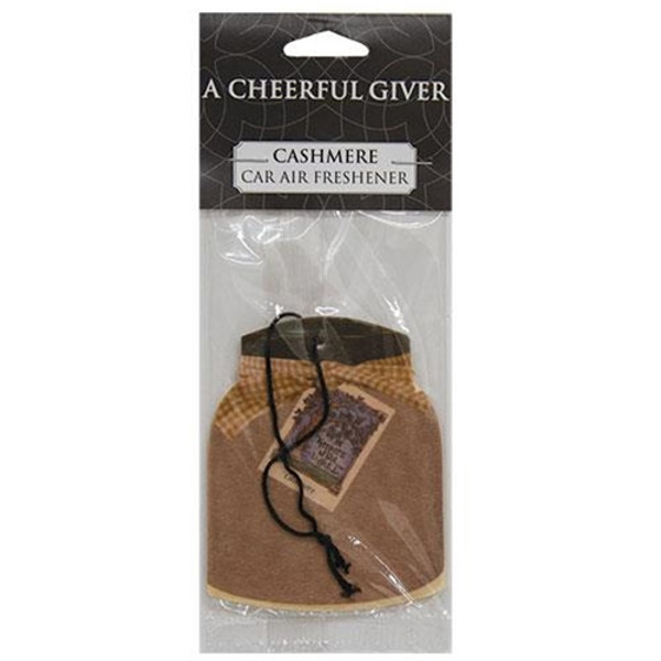 Cashmere Car Air Freshener G89217 By CWI Gifts
