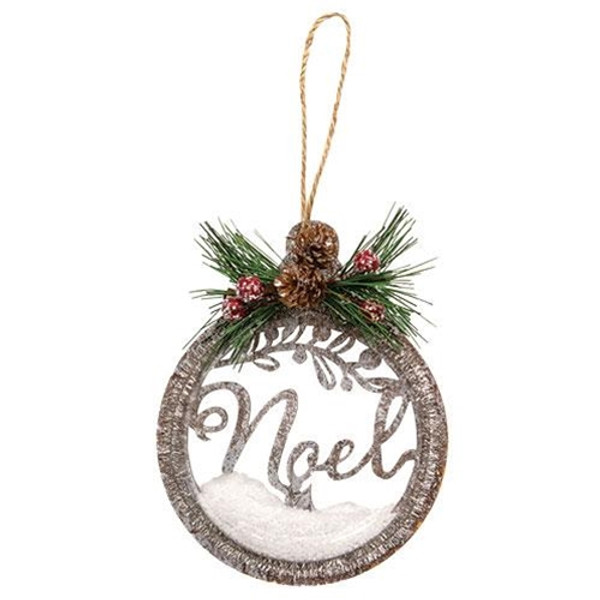 *Noel Flurry Flake Ornament GXLA2030 By CWI Gifts