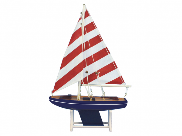 Wholesale Model Ships Wooden Decorative Sailboat Model Sailors Dream 12" sailboat-12-106