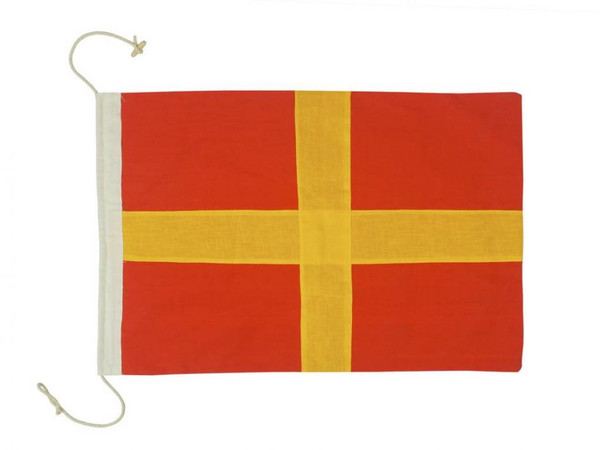 Wholesale Model Ships Letter R Cloth Nautical Alphabet Flag Decoration 20" Nautical-Flag-R